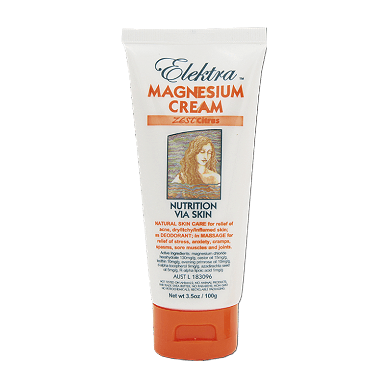 Elektra Magnesium Cream Zest Citrus Nexus Magazine